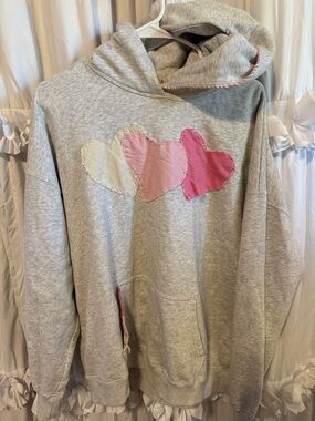 Hollister Heather Gray Pullover Hoodie